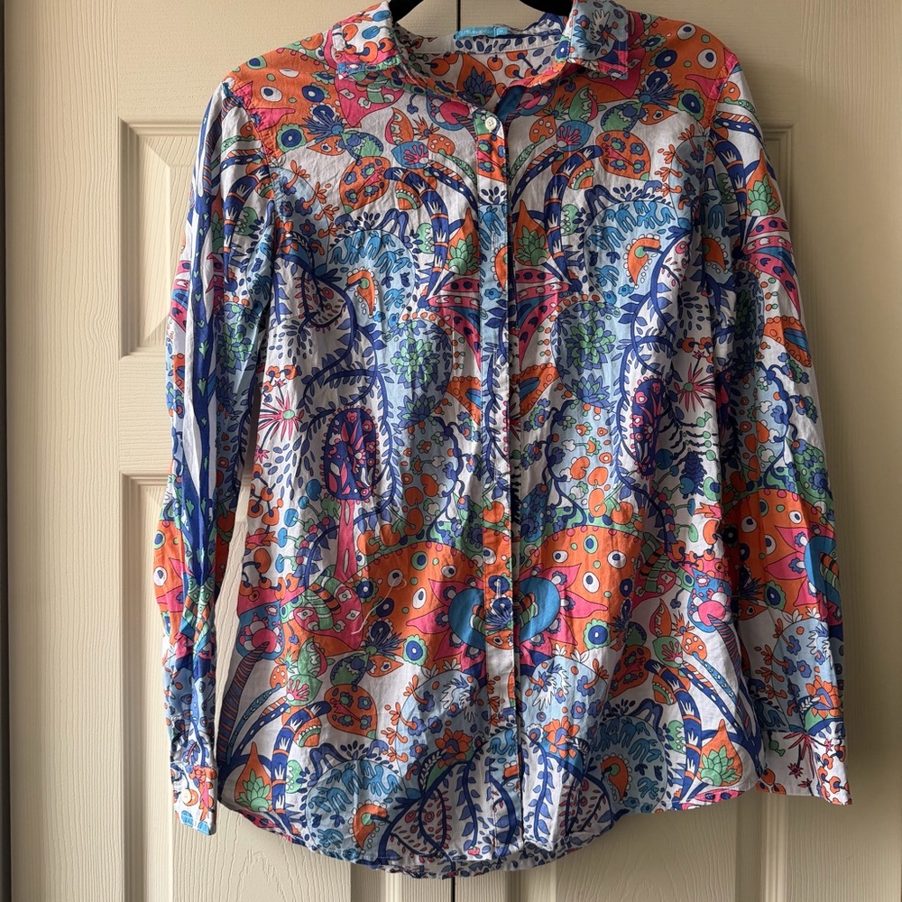 J. McLaughlin Lois shirt size Medium